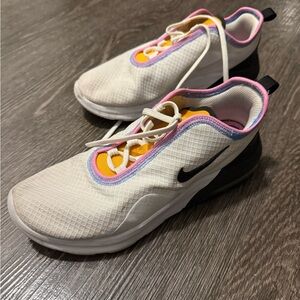 Nike Air White, Black, Pink, Yellow Sneakers